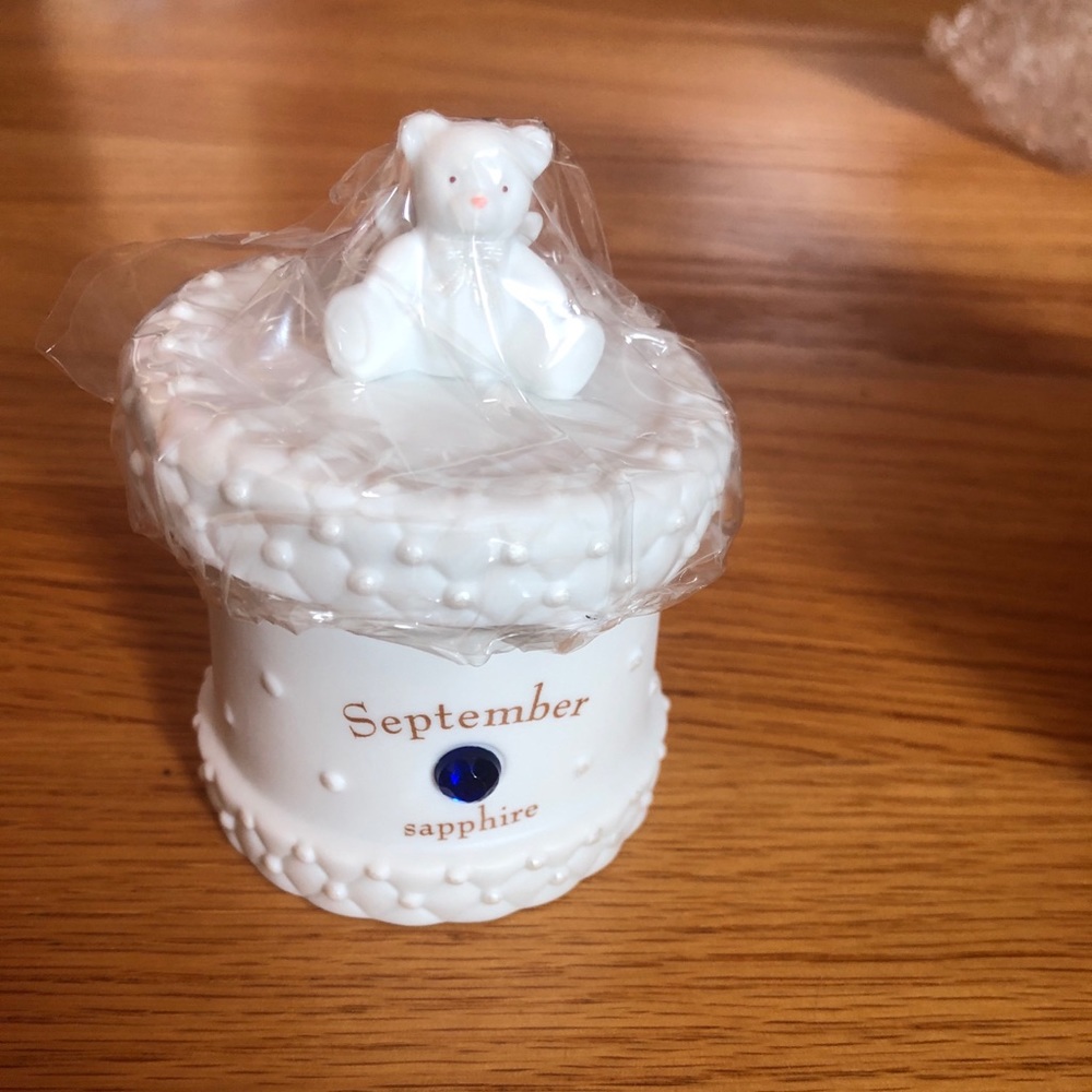 September Sapphire Treasure Holder